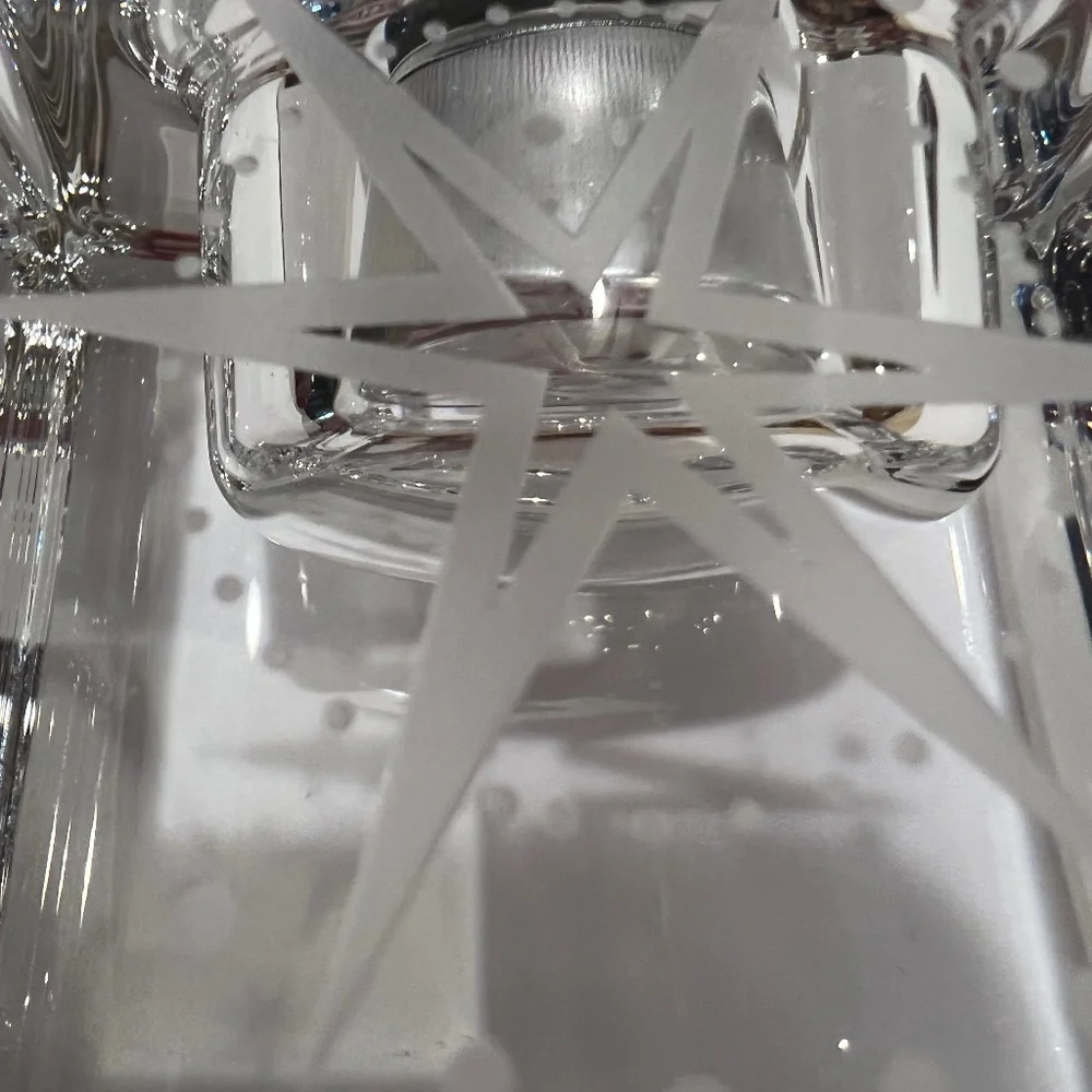 Orrefors crystal Ice Cube votive A - Picture 6 of 8